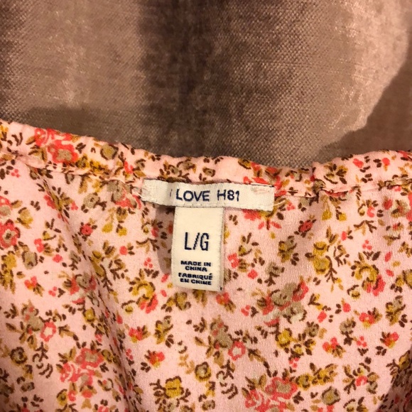 Pink Floral Tanktop - Picture 3 of 3